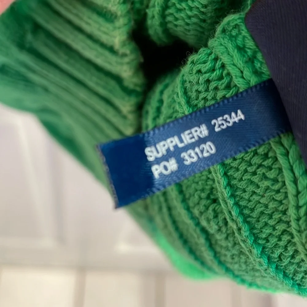 Ralph Lauren Green V-Neck Sweater ☘️ - Picture 12 of 16